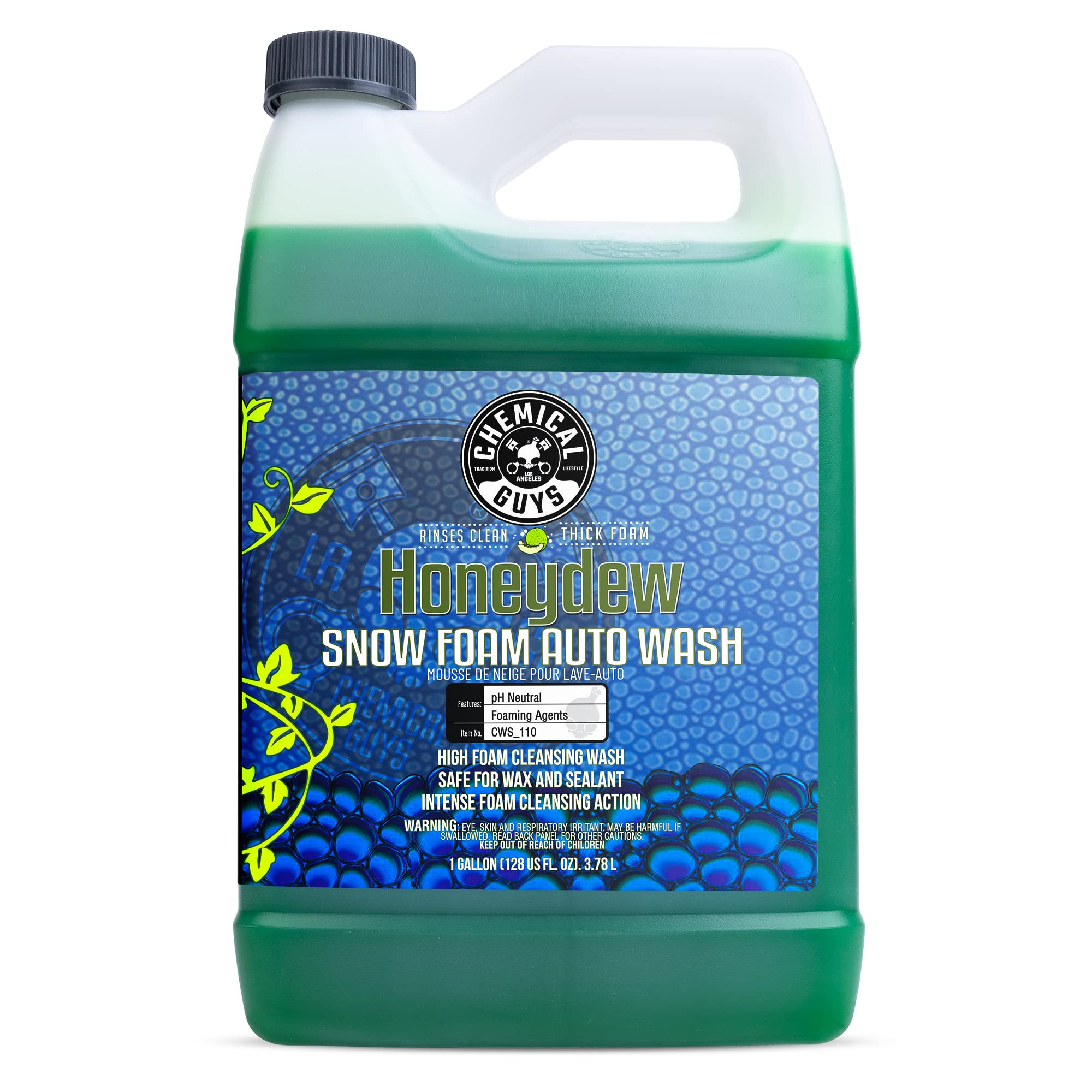 Chemical Guys Honeydew Snow Foam Auto Wash, 1 Gallon