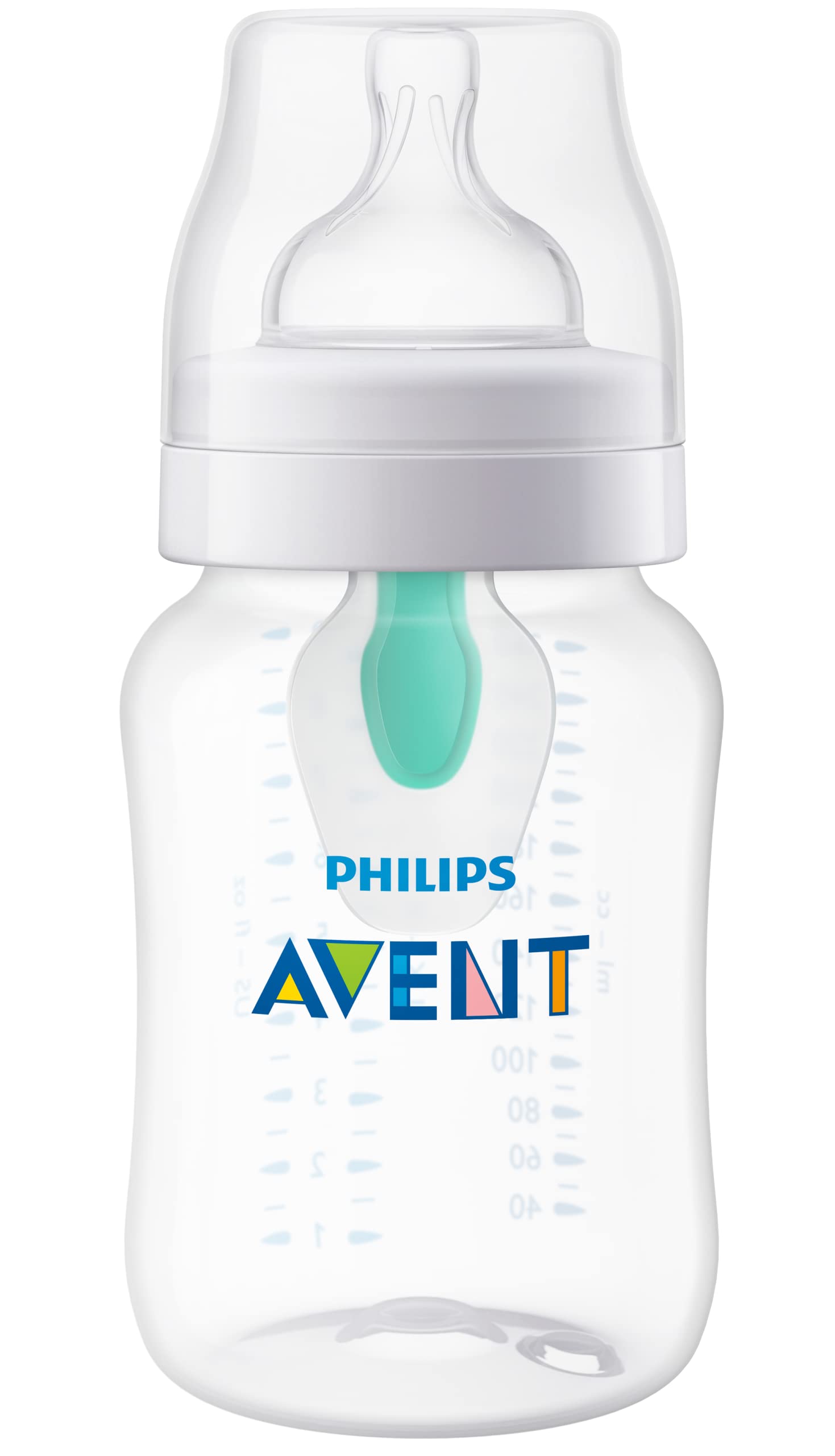 Philips Avent Anti-Colic Baby Bottle with AirFree Vent, 9 oz