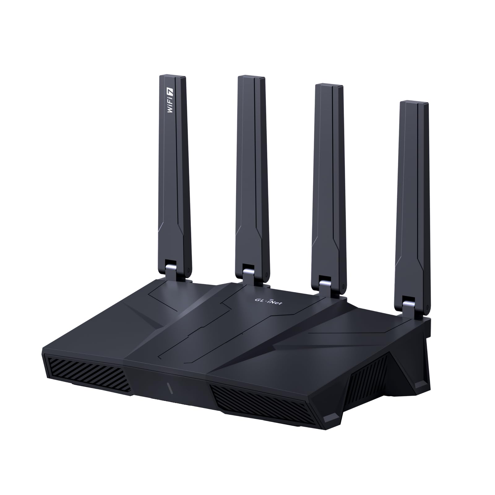 GL.iNet GL-BE9300 Flint 3 Tri-Band Wi-Fi 7 Router 5 x 2.5G VPN Router | Tri-Band Wi-Fi 7 with 6GHz, 9 Gbps wireless speed for smooth 8K streaming, low-latency gaming, and video calls