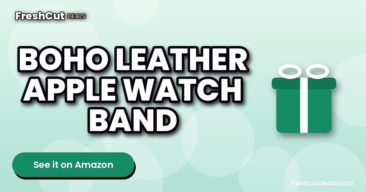 Boho Leather Bracelet Compatible with Apple Watch Bands for Women Men 38mm 40mm 41mm 42mm 44mm 45mm 46mm 49mm - Multilayer Wrap Dressy Apple Watch Strap for Cute Iwatch Band Series 12 11 10 9 8 7 6 5 4 SE 3 Ultra 3 2 1